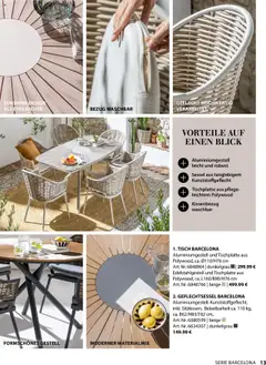 Dehner Gartenmöbel Trends 2025 gültig ab 20.01.2025 | Seite: 13 | Produkte: Sessel, Tisch