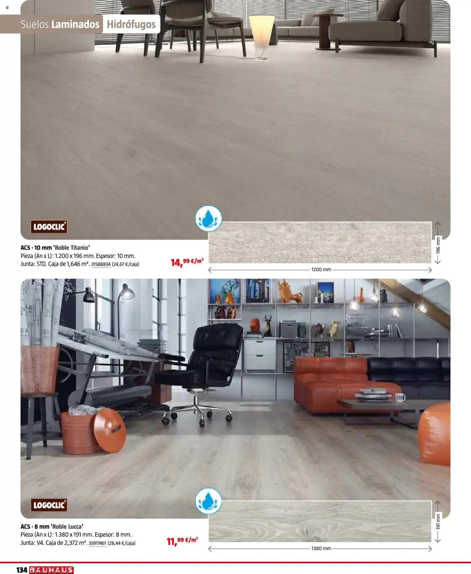 Bauhaus - Suelos y revestimientos │ válido desde el 24.02.2026 | Página: 134 | Productos: Caja