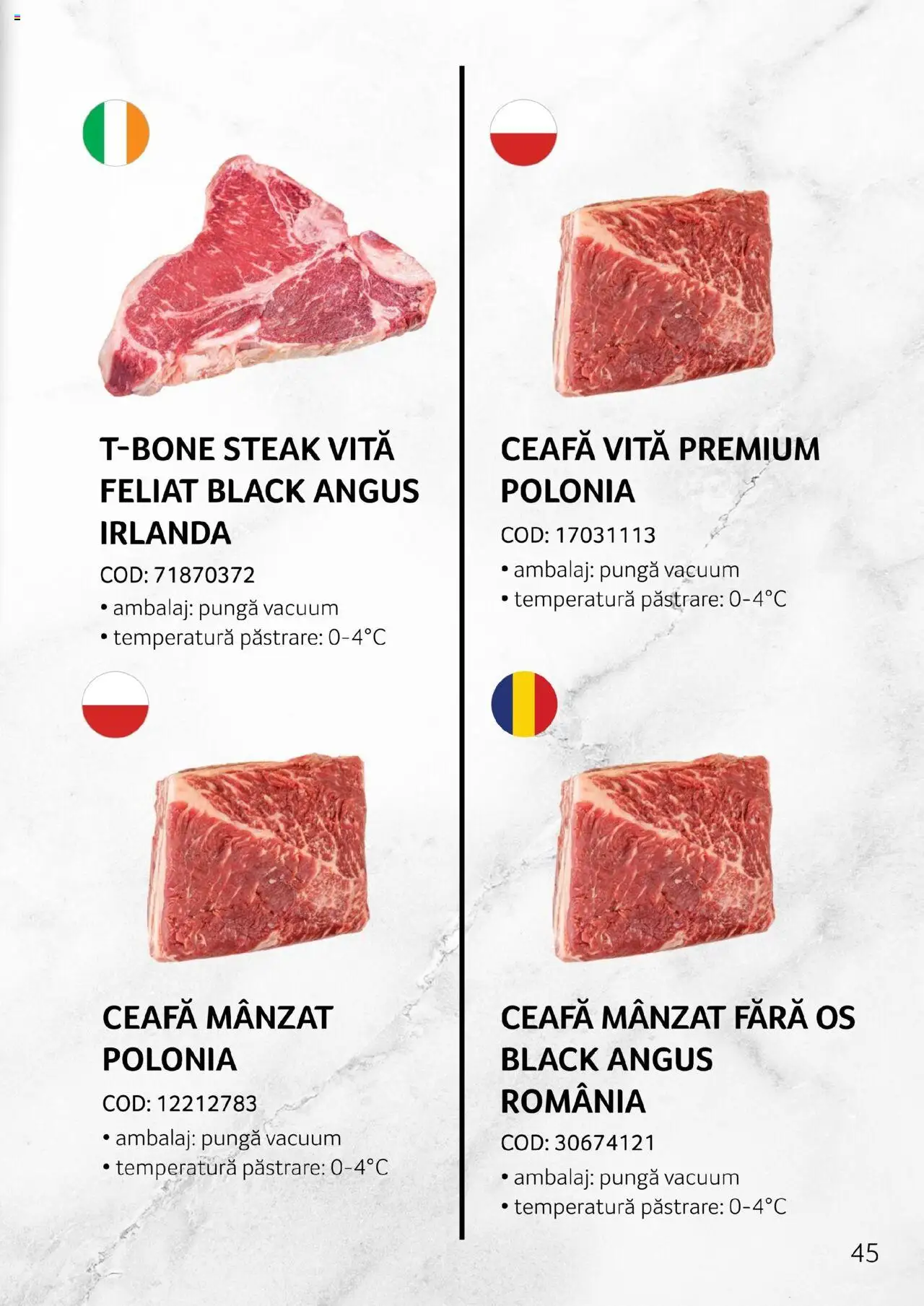 Catalog Selgros - Carne – valabil de la 27.04.2023 | Pagină: 45 | Produse: Pungă, Rasol