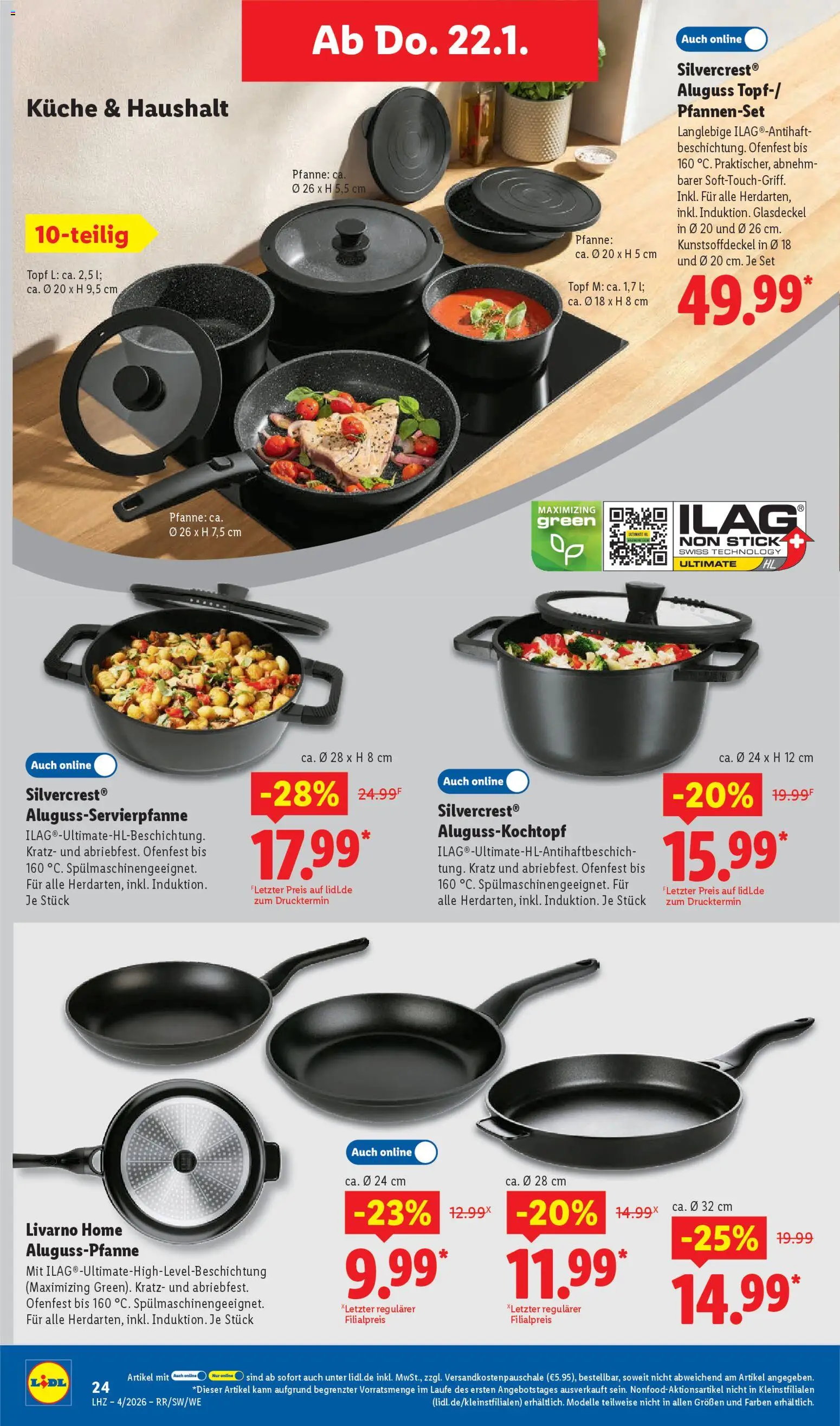 Lidl Prospekt Düsseldorf – gültig ab 19.01.2026 | Seite: 36 | Produkte: Küche