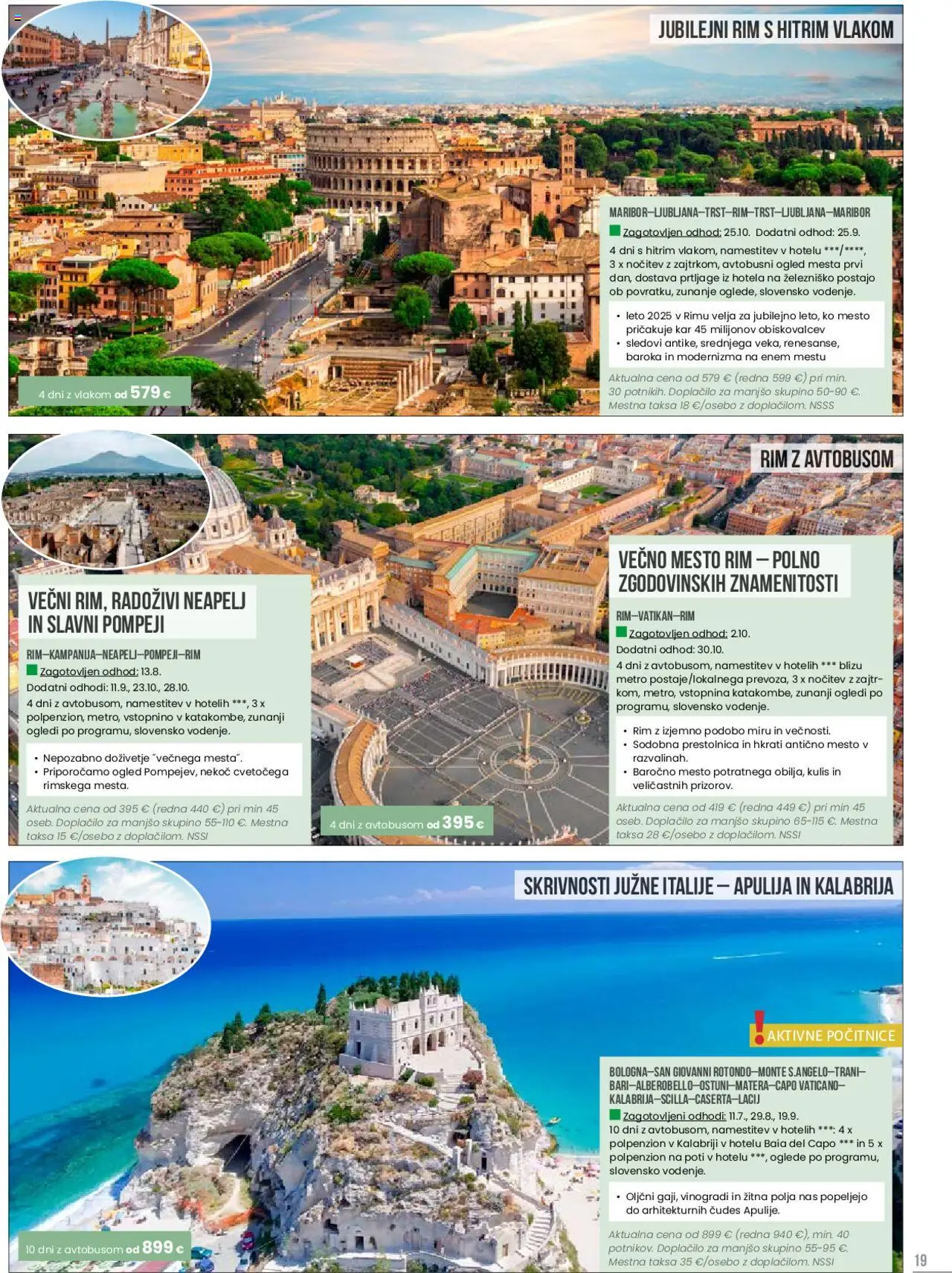 Sonček katalog potovanja │ velja od 19.06.2025 | Stran: 19