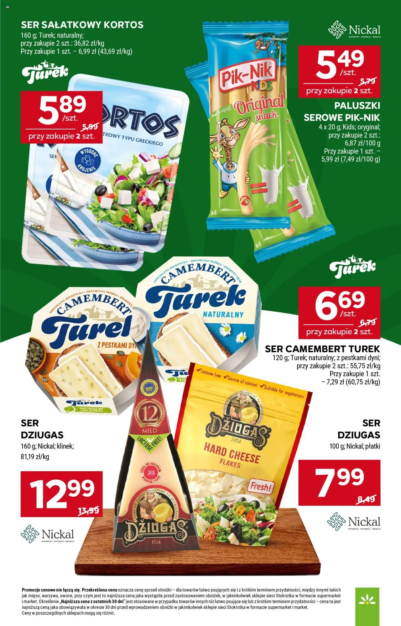 Stokrotka Gazetka od 13.08.2025 | Strona: 18 | Produkty: Camembert, Paluszki, Ser, Płatki