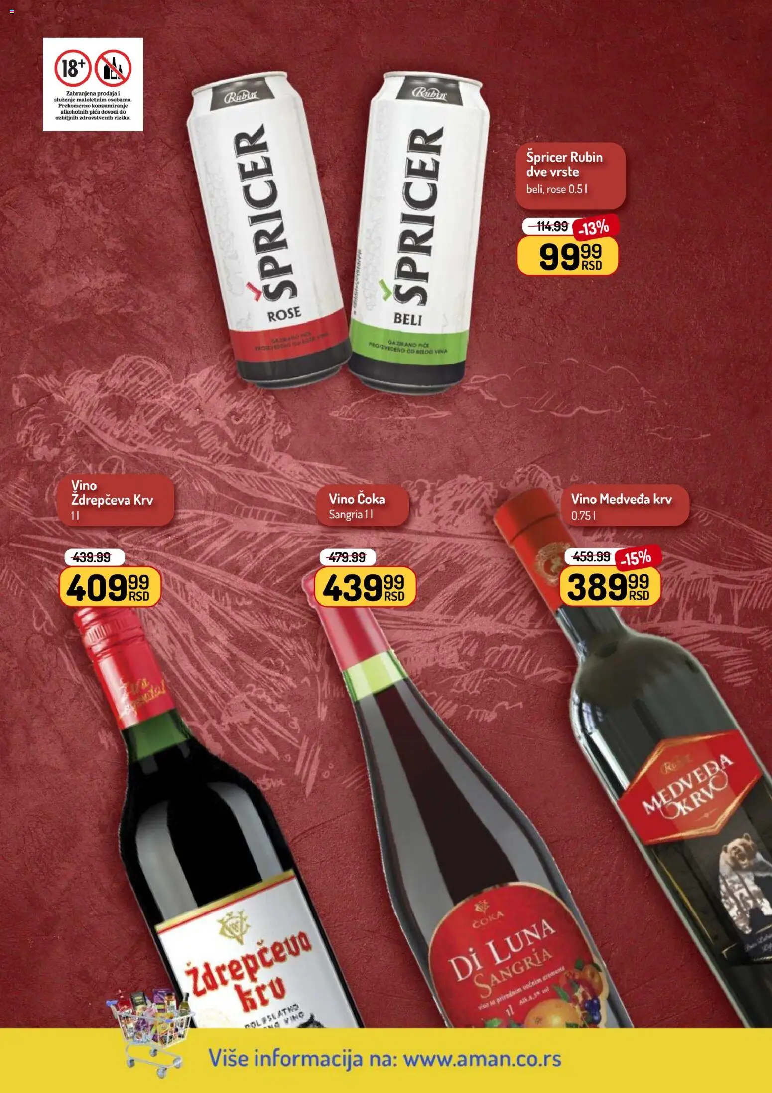 Aman katalog - važi od 16.03.2026 | Strana: 34 | Proizvode: Pica, Vino
