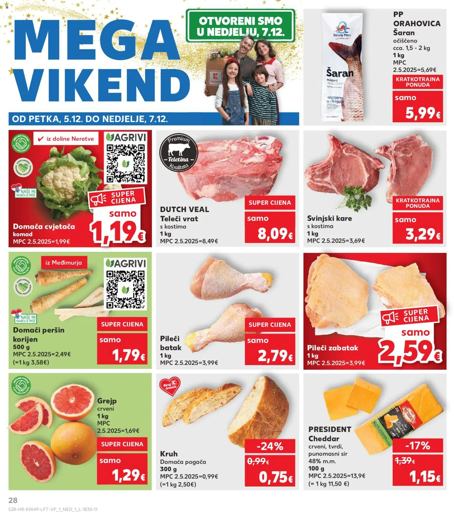 Kaufland katalog | vrijedi od 03.12.2025 | Stranica: 28