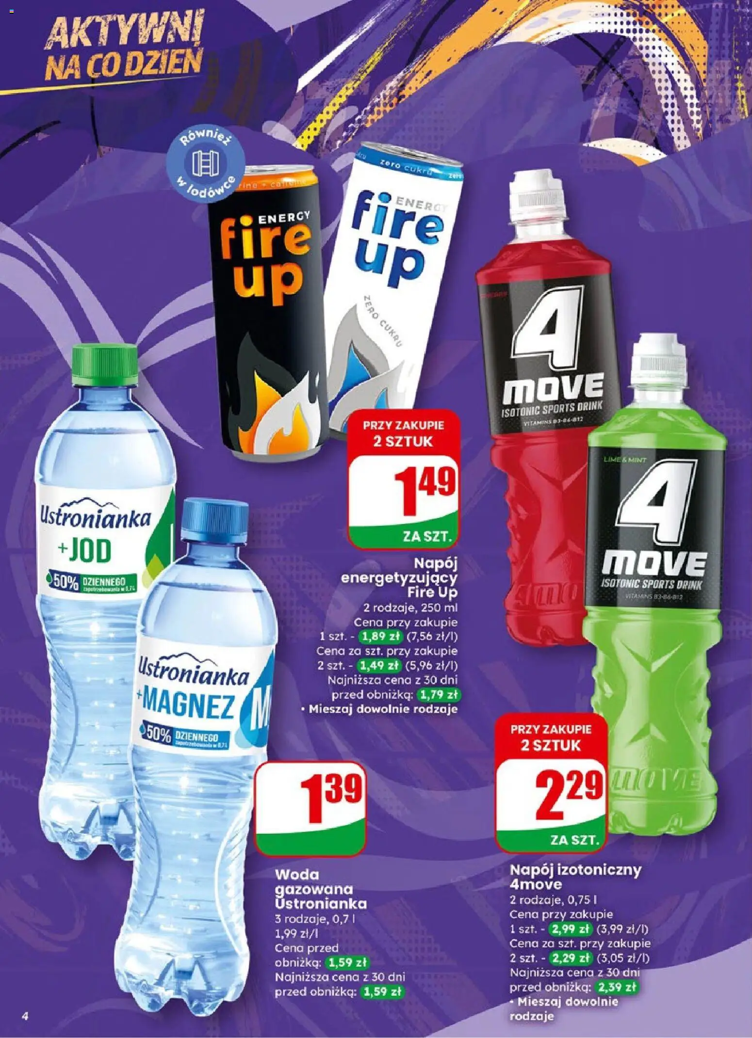 Dino Gazetka od 21.01.2026 | Strona: 4 | Produkty: Woda