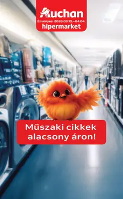 Auchan Húsvéti elektronikai ajánlataink - amely érvényes a következő dátumtól: 19.03.2026