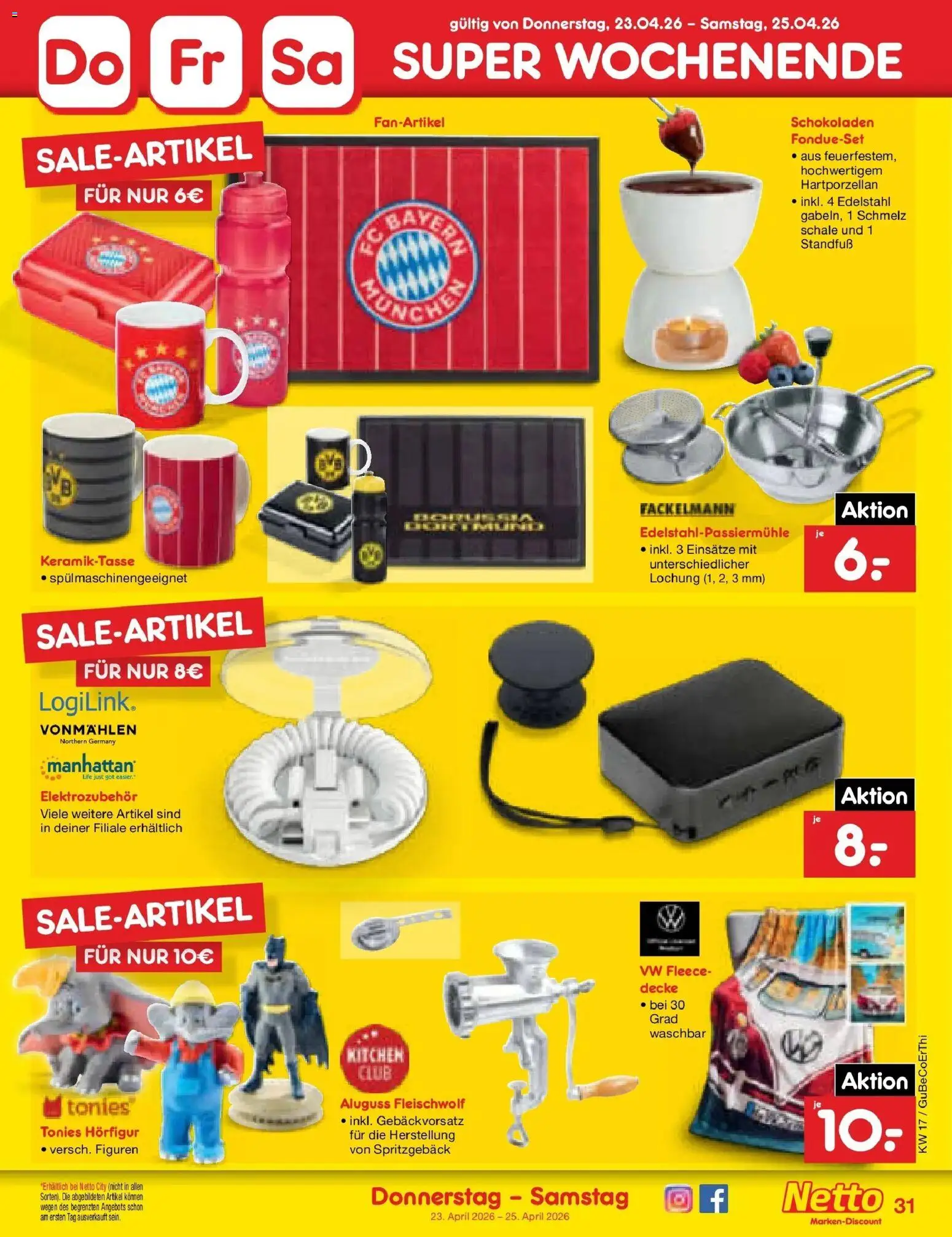 Netto Marken-Discount Prospekt Pirna	 – gültig ab 20.04.2026 | Seite: 47 | Produkte: Decke