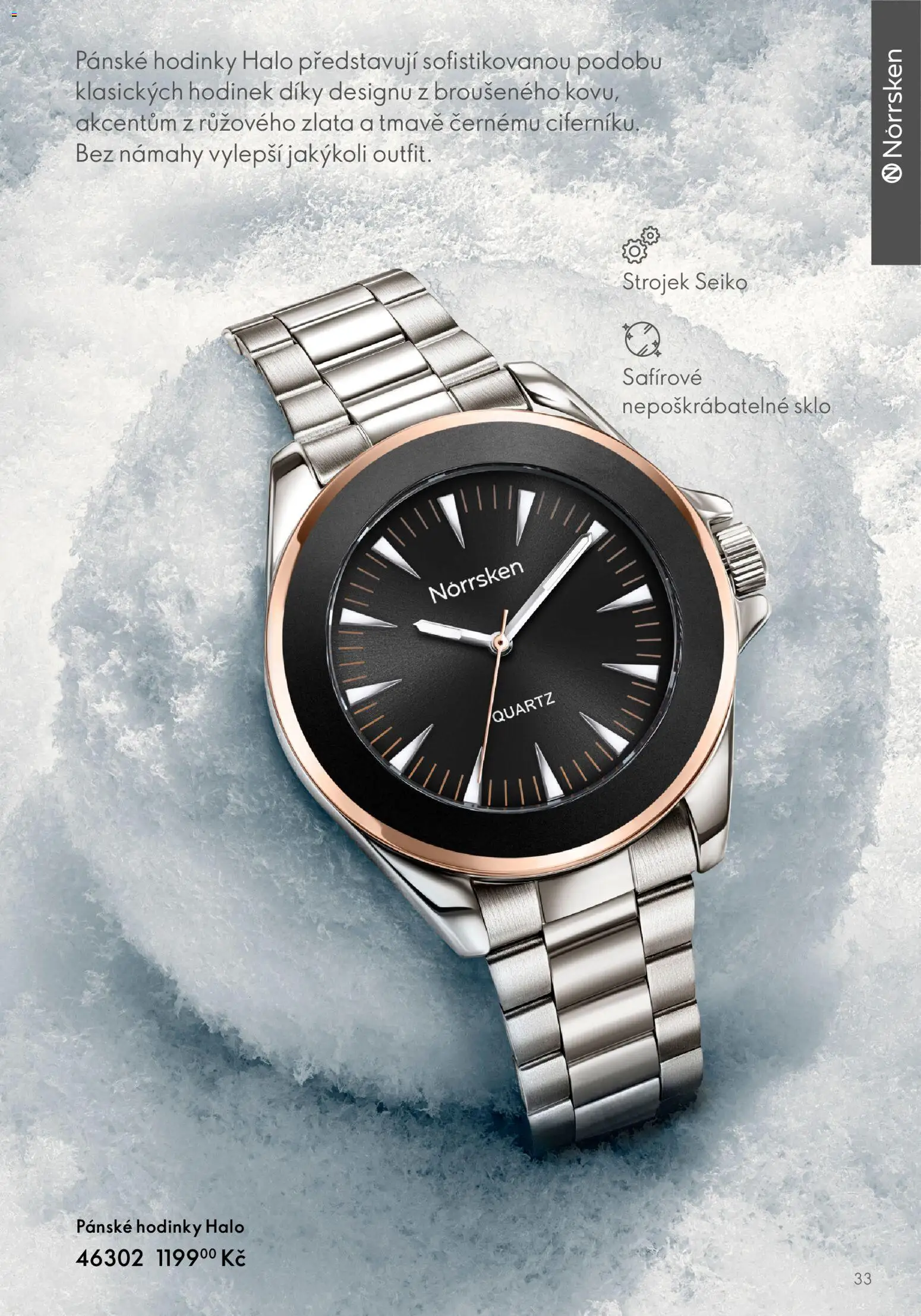 Oriflame katalog Norrsken od 29.01.2026 | Strana: 33 | Produkty: Hodinky