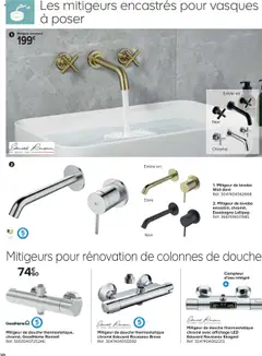 Castorama - Prévisualisation de Catalogue Castorama valide à partir de 21.05.2025 | Page: 124 | Produits: Lavabo, Douche