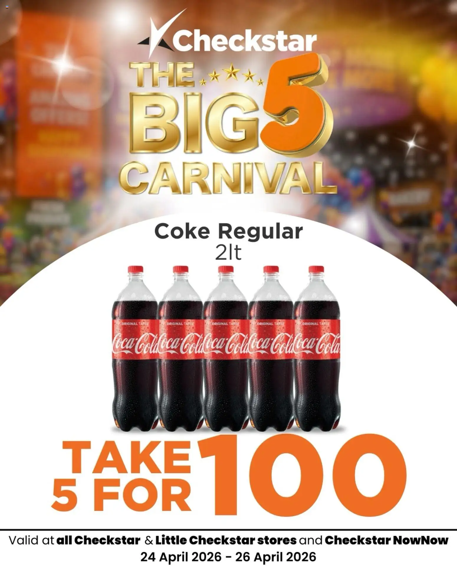 New Check Star catalogue – valid from 24.04.2026 | Page: 1 | Products: Coke