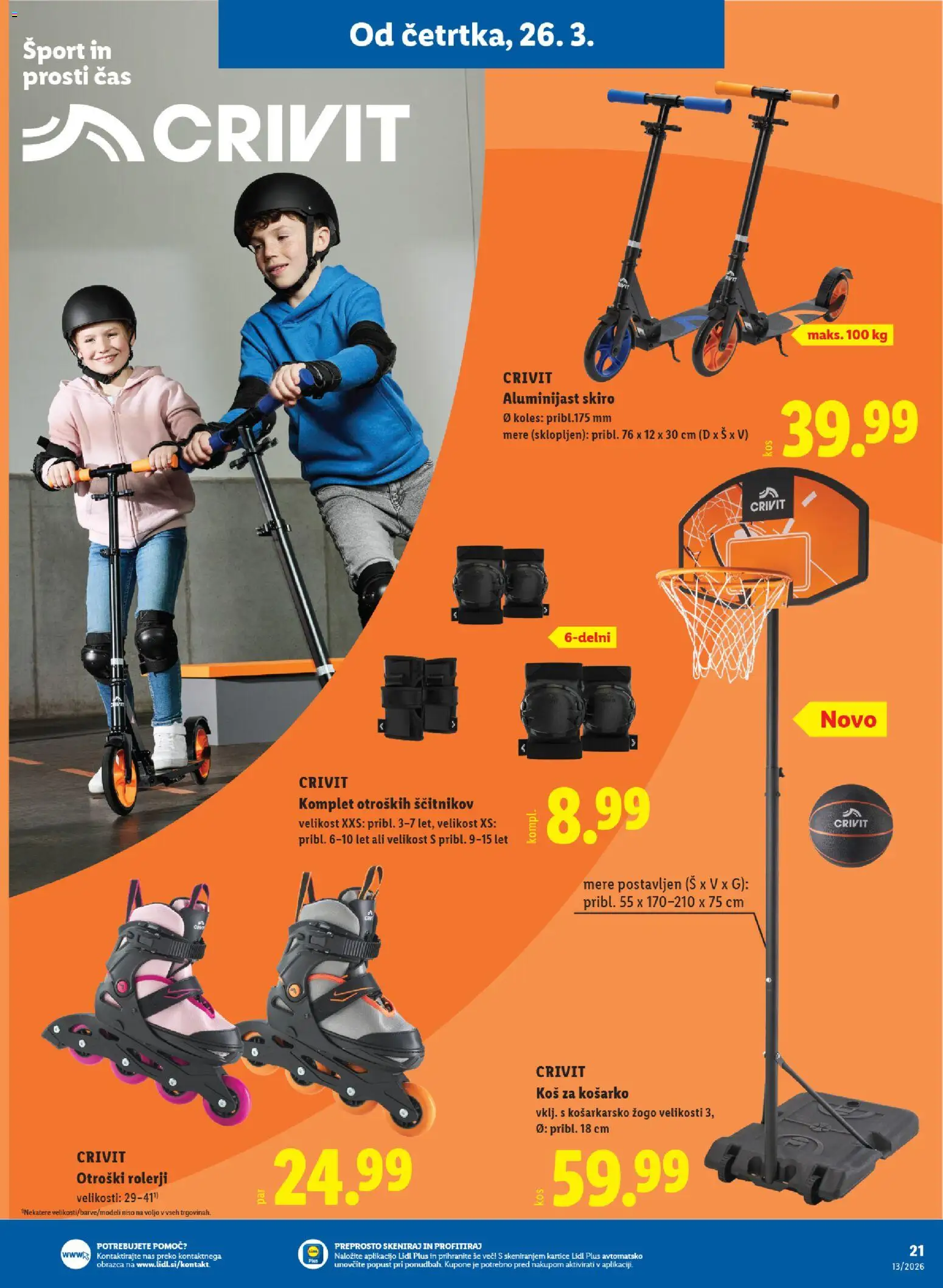 Novi Lidl katalog ponudbe – veljaven od 26.03.2026 | Stran: 35 | Izdelki: Kos