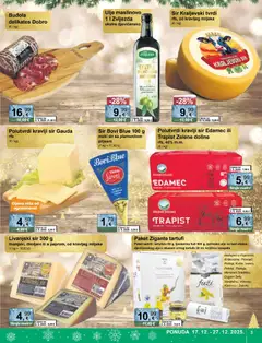 Katalog KTC - Pregled kataloga iz trgovine KTC, vrijedi od 17.12.2025 | Stranica: 3 | Proizvodi: Gauda, Sir, Ulje, Buđola