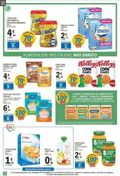 E.Leclerc folleto │ válido desde el 16.07.2025 | Página: 4 | Productos: Chocolate, Cereales, Té, Αποφλοιωτής σκόρδου