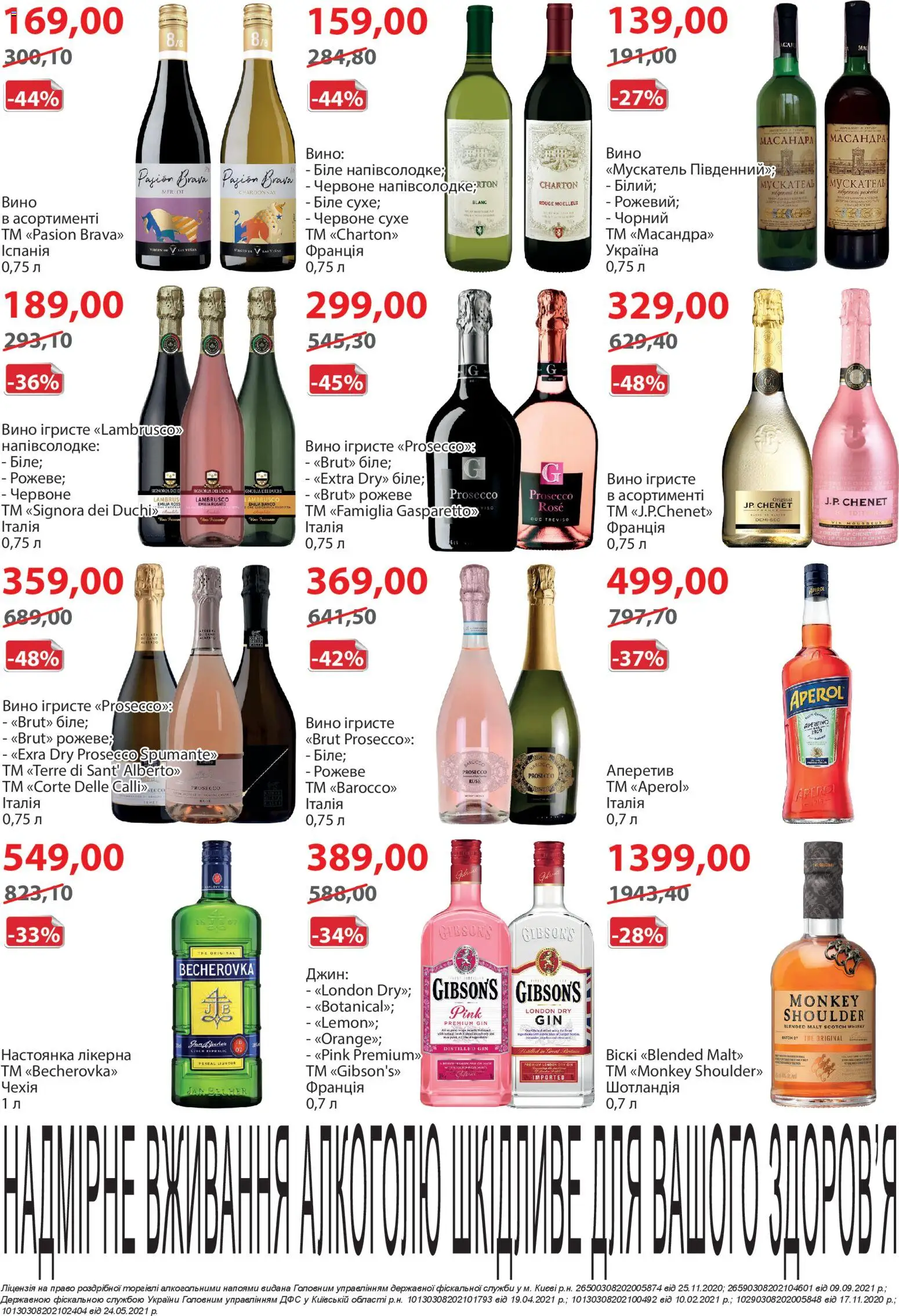 Мегамаркет Kаталог - дійснийкції з 03.02.2026 | Сторінка: 13 | Товари: Вино, Джин