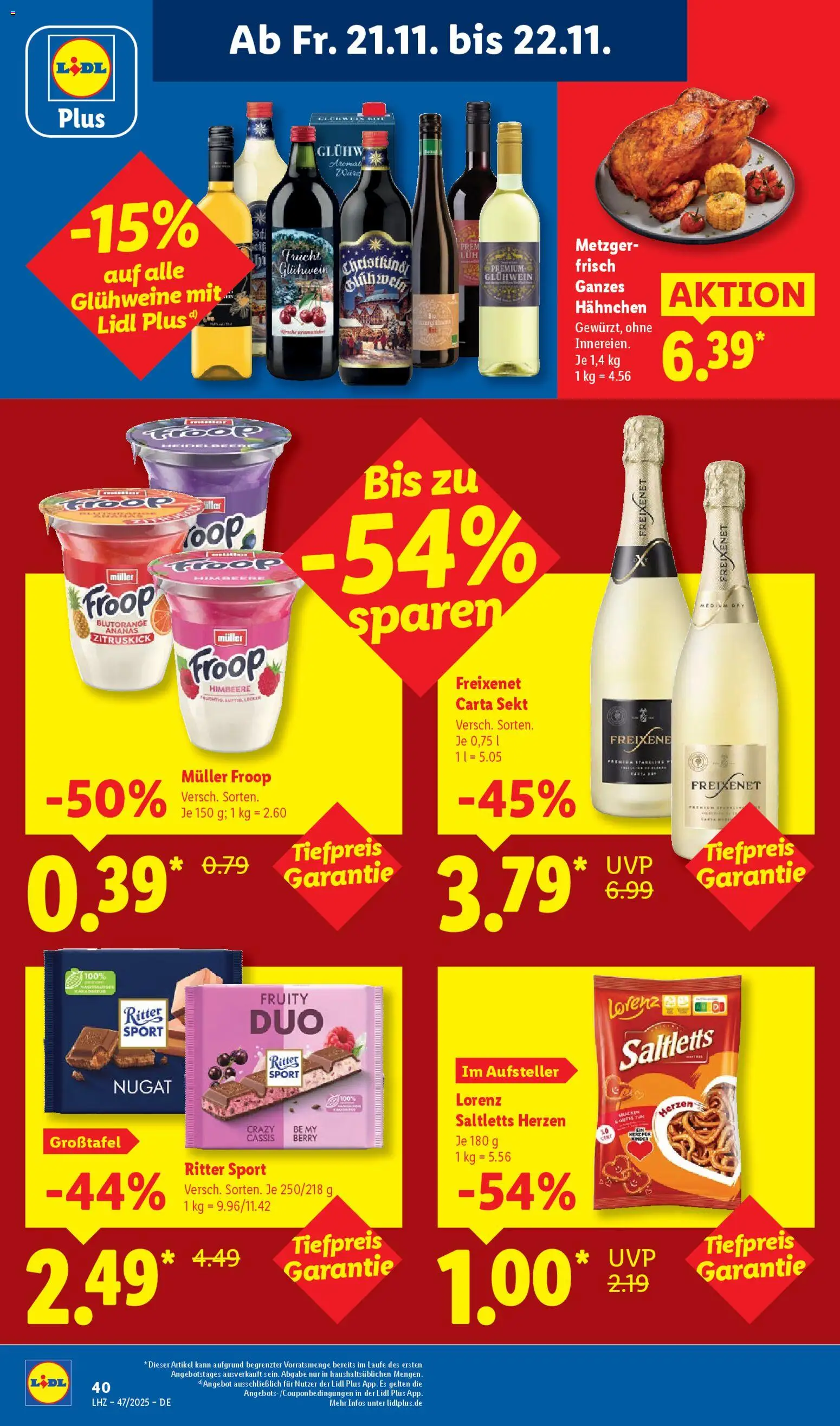 Lidl - Black Friday – gültig ab 17.11.2025 | Seite: 68 | Produkte: Freixenet, Sekt, Ritter sport, Himbeere
