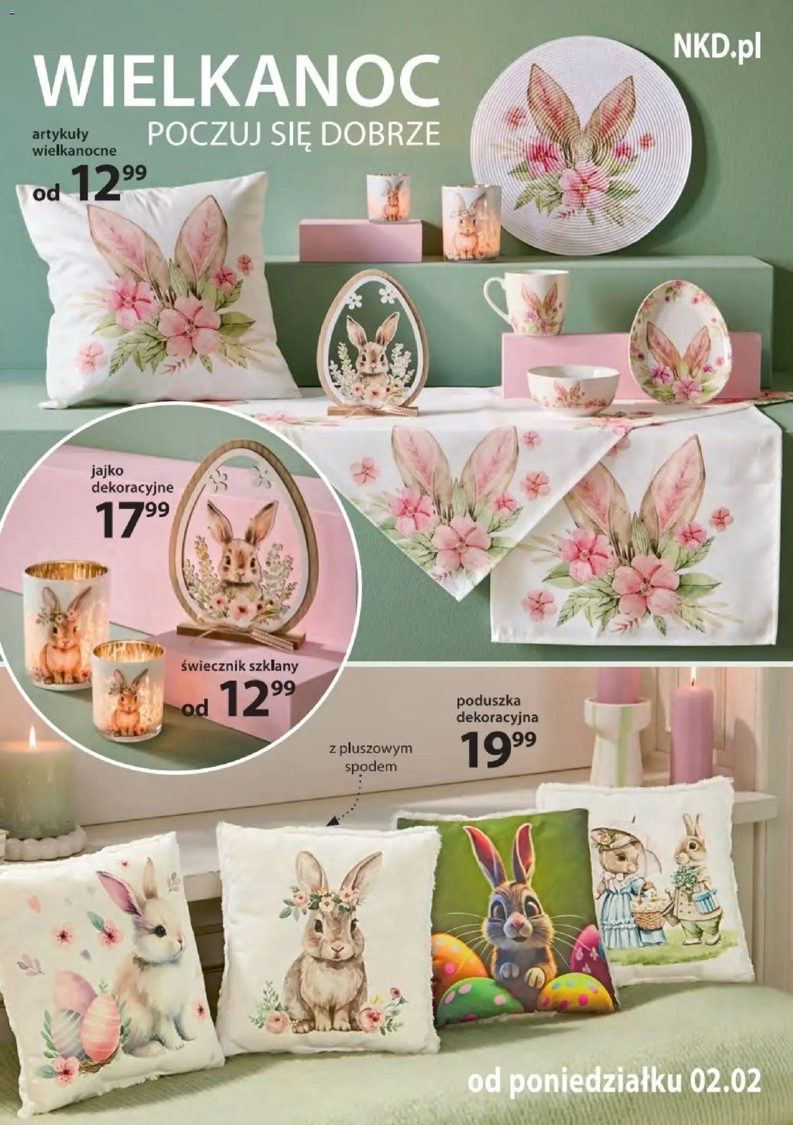 NKD Gazetka od 02.02.2026 | Strona: 3 | Produkty: Poduszka