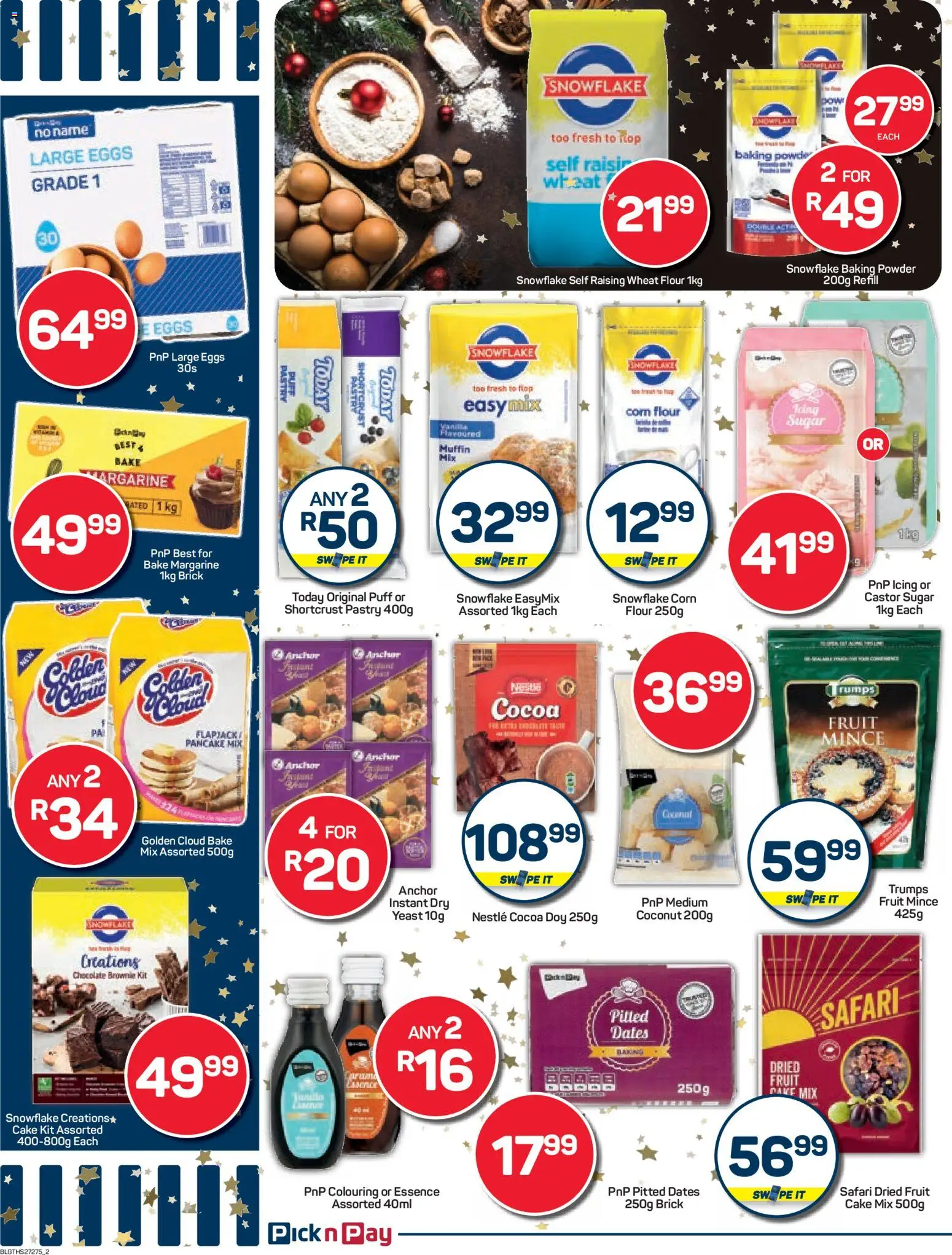 New Pick n Pay catalogue – valid from 10.11.2025 | Page: 2 | Products: Cake, Corn, Chocolate, Sugar