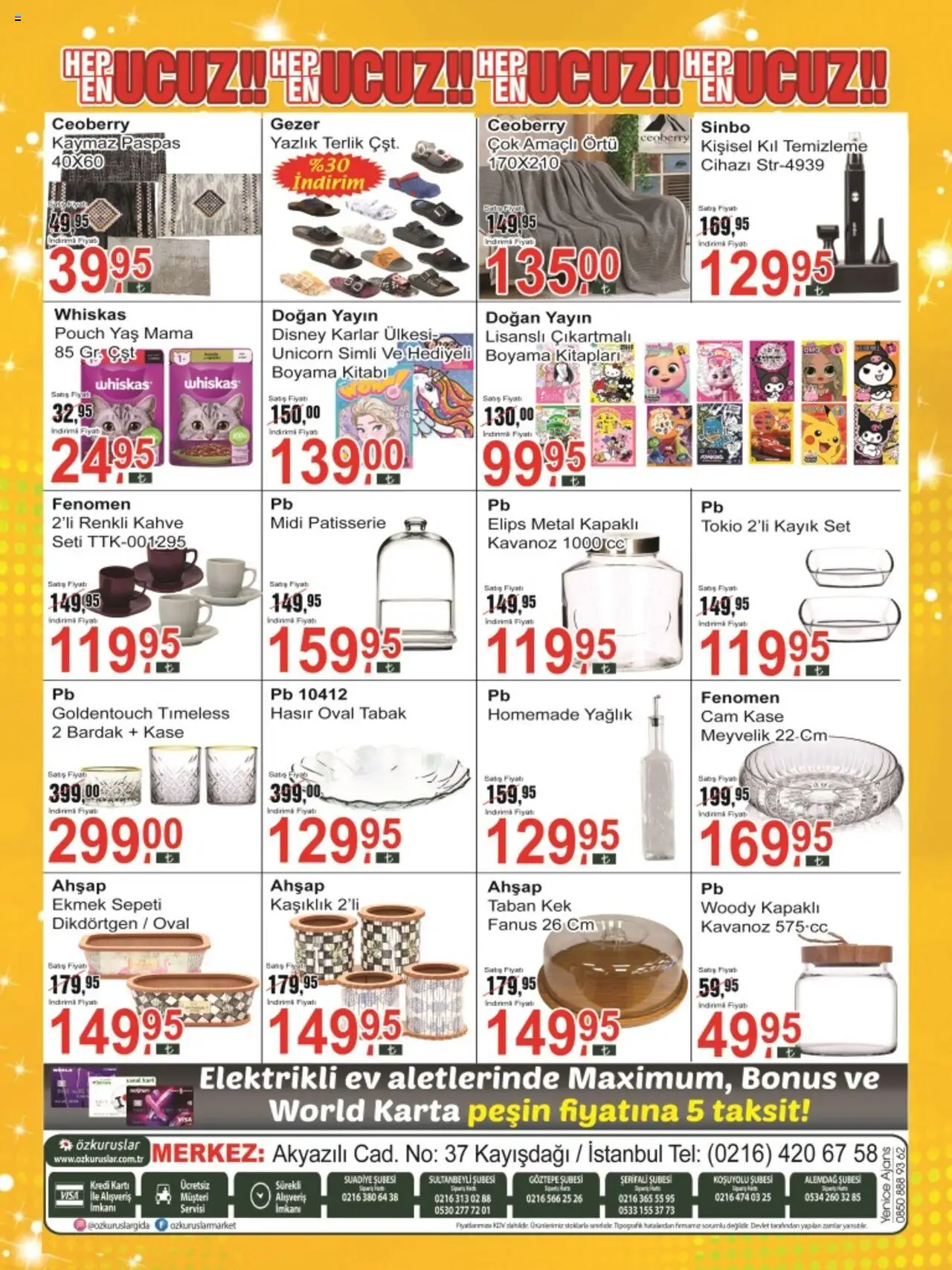 Özkuruşlar Katalog - 11.08.2025 tarihinden itibaren geçerlidir | Sayfa: 8 | Ürünler: Paspas, Ekmek, Kahve, Terlik