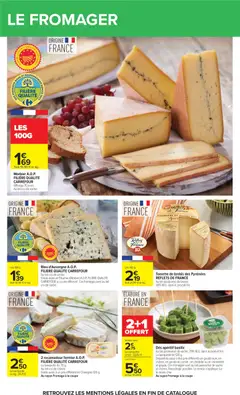 Carrefour - Prévisualisation de Carrefour catalogue valide à partir de 14.04.2026 | Page: 27 | Produits: Lait, Fromage, Cheddar, Gouda