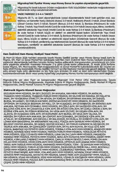 26.03.2026 tarihinden itibaren geçerli olan Migros kataloğu önizlemesi | Sayfa: 94 | Ürünler: Vantilatör