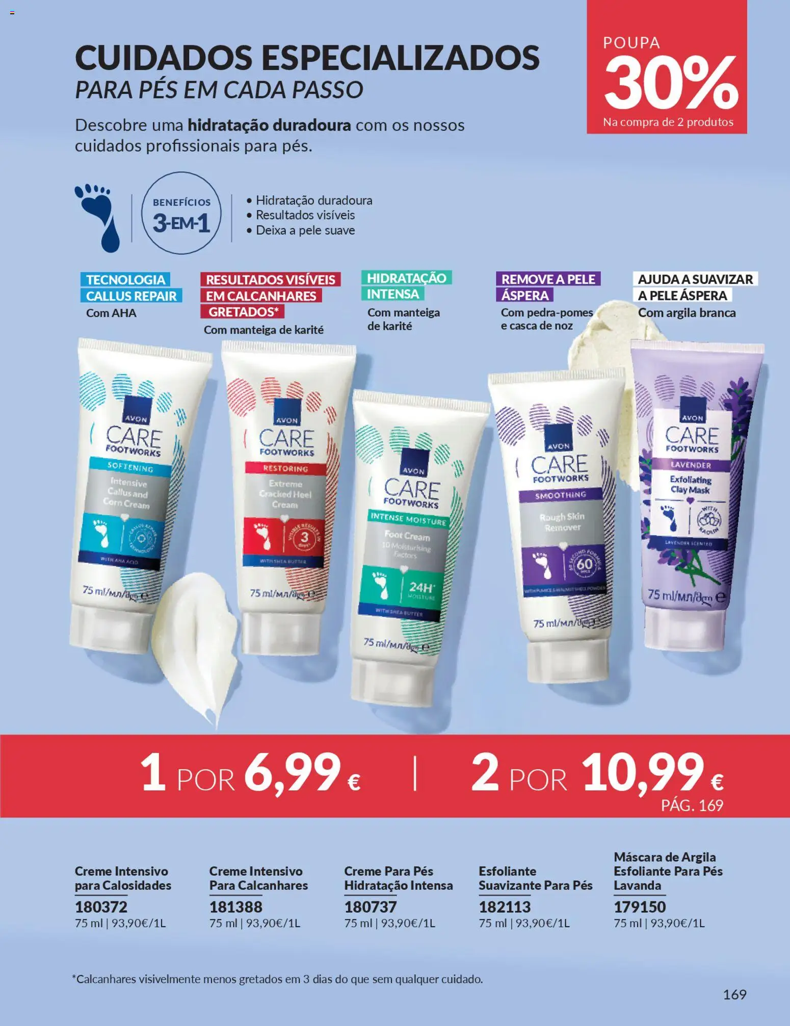 Catálogo Avon Campanha 1 │ válido de 01.01.2026 | Página: 169 | Produtos: Argila, Manteiga, Creme