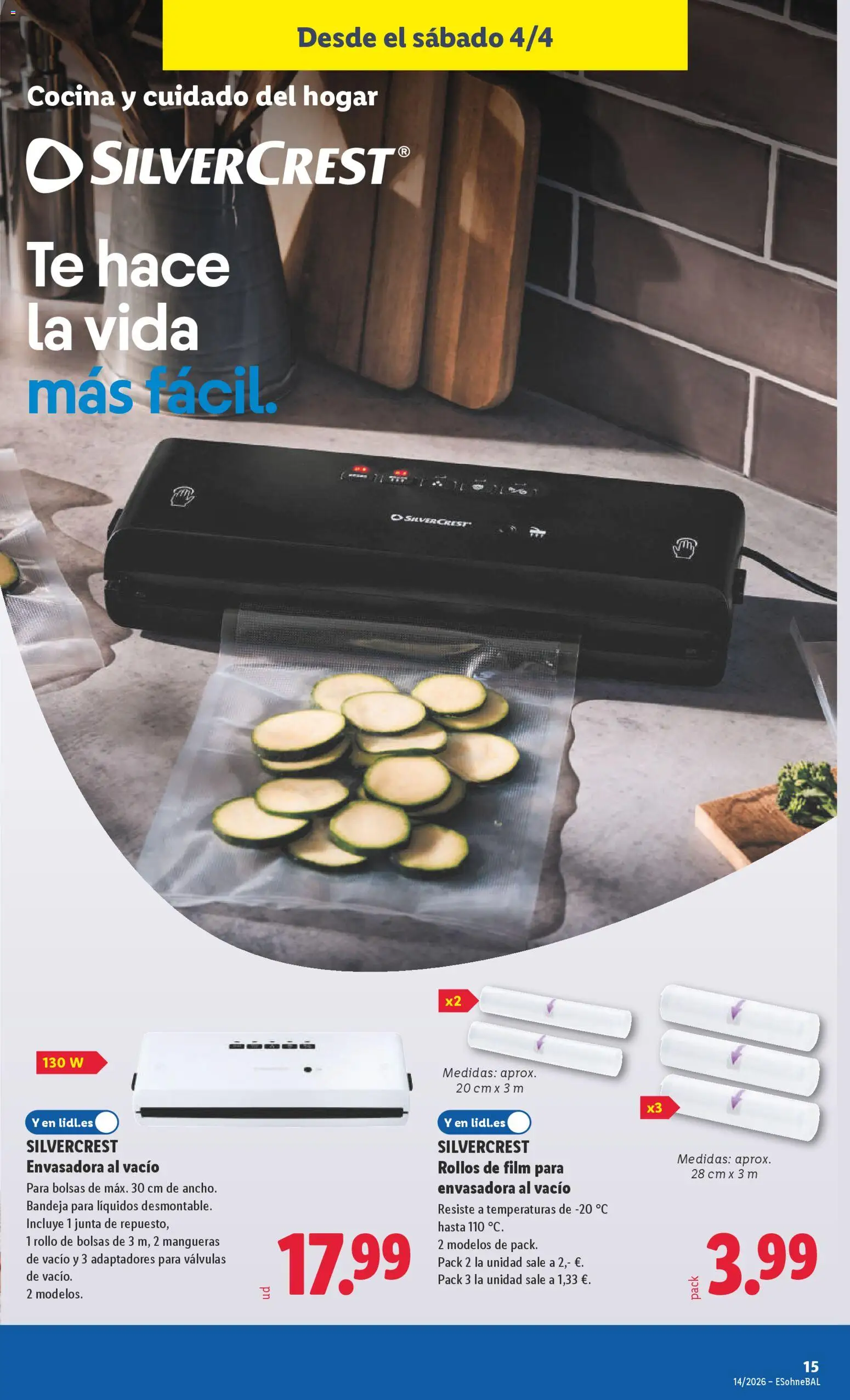 Lidl folleto de bazar │ válido desde el 30.03.2026 | Página: 25 | Productos: Té, Cocina, Bandeja