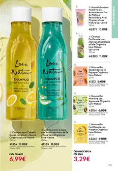 Vista previa Oriflame - Catálogo Campaña 5 válido desde el 01.04.2026 | Página: 125 | Productos: Champú, Aceite, Manzana, Champú anticaspa