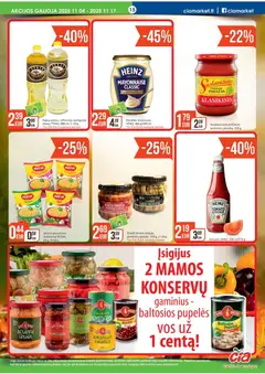 ČIA MARKET leidinys galioja nuo 04.11.2025 | Puslapis: 15