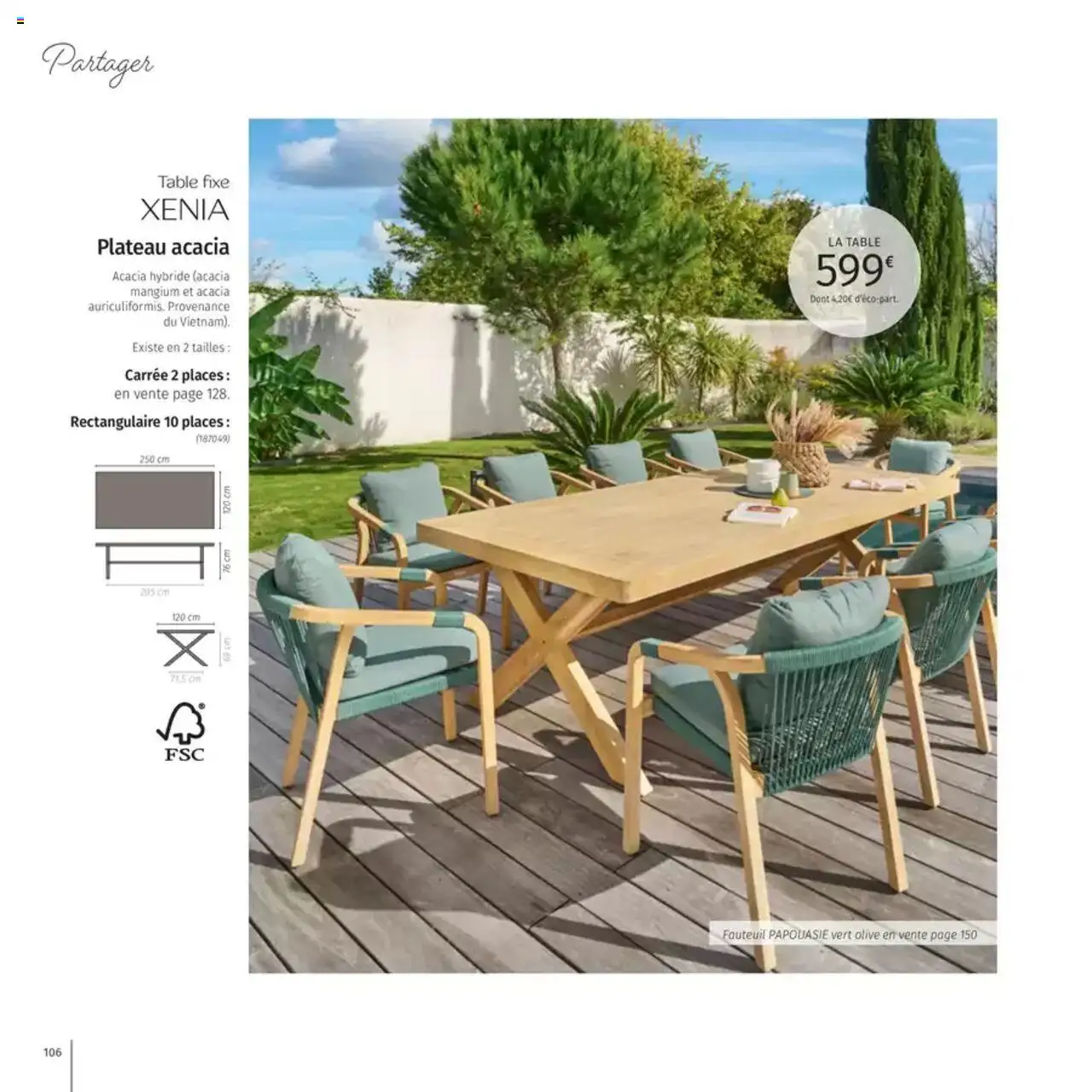  | Page: 106 | Produits: Olive, Plateau, Fauteuil, Table