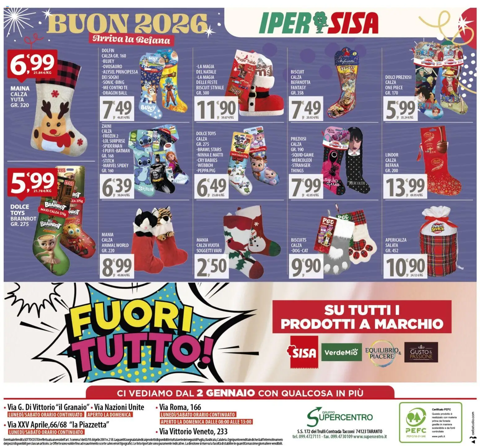 Volantino SISA del 27.12.2025 | Pagina: 16 | Prodotti: Tè