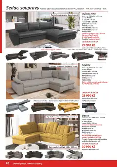 Náhled letáku ORFA nábytek katalog 2025-2026 od 01.10.2025 | Strana: 20 | Produkty: Sedací souprava, Barvy