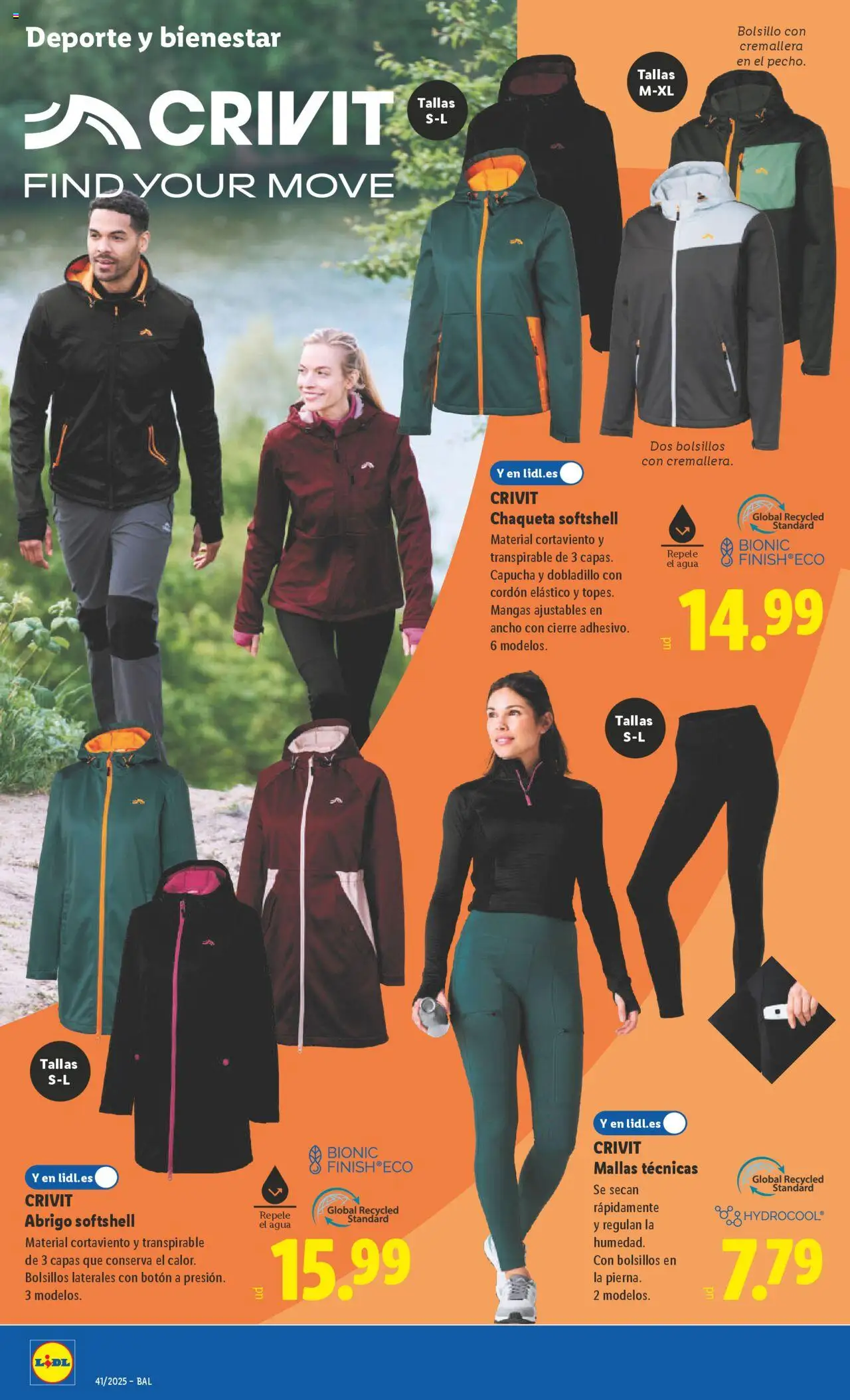 Lidl catálogo de bazar MAD │ válido desde el 06.10.2025 | Página: 14 | Productos: Chaqueta