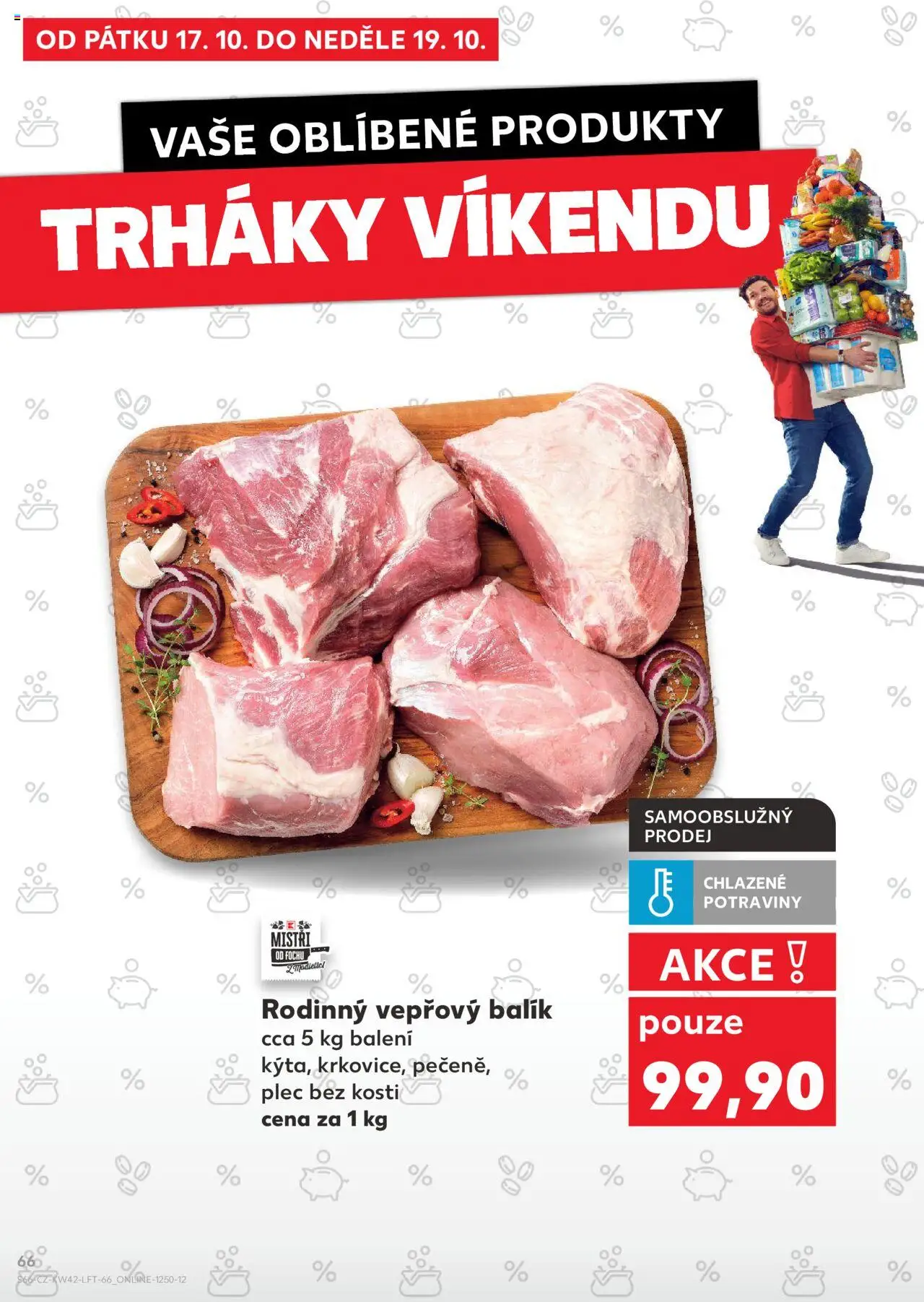 Kaufland leták - Chomutov od 15.10.2025 | Strana: 66 | Produkty: Plec bez kosti, Potraviny