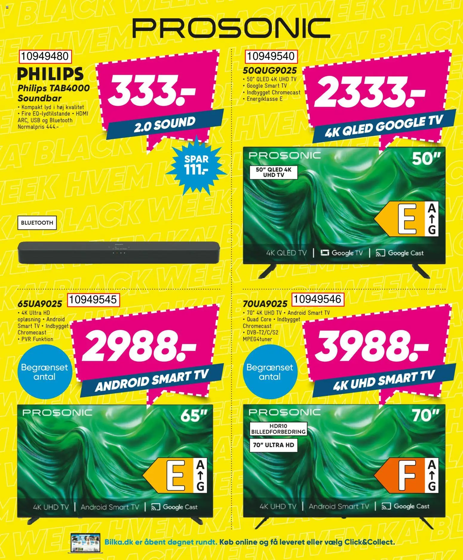 Bilka tilbudsavis – gyldig fra 28.11.2025 | Side: 15 | Produkter: Smart TV, USB, TV, Lyd