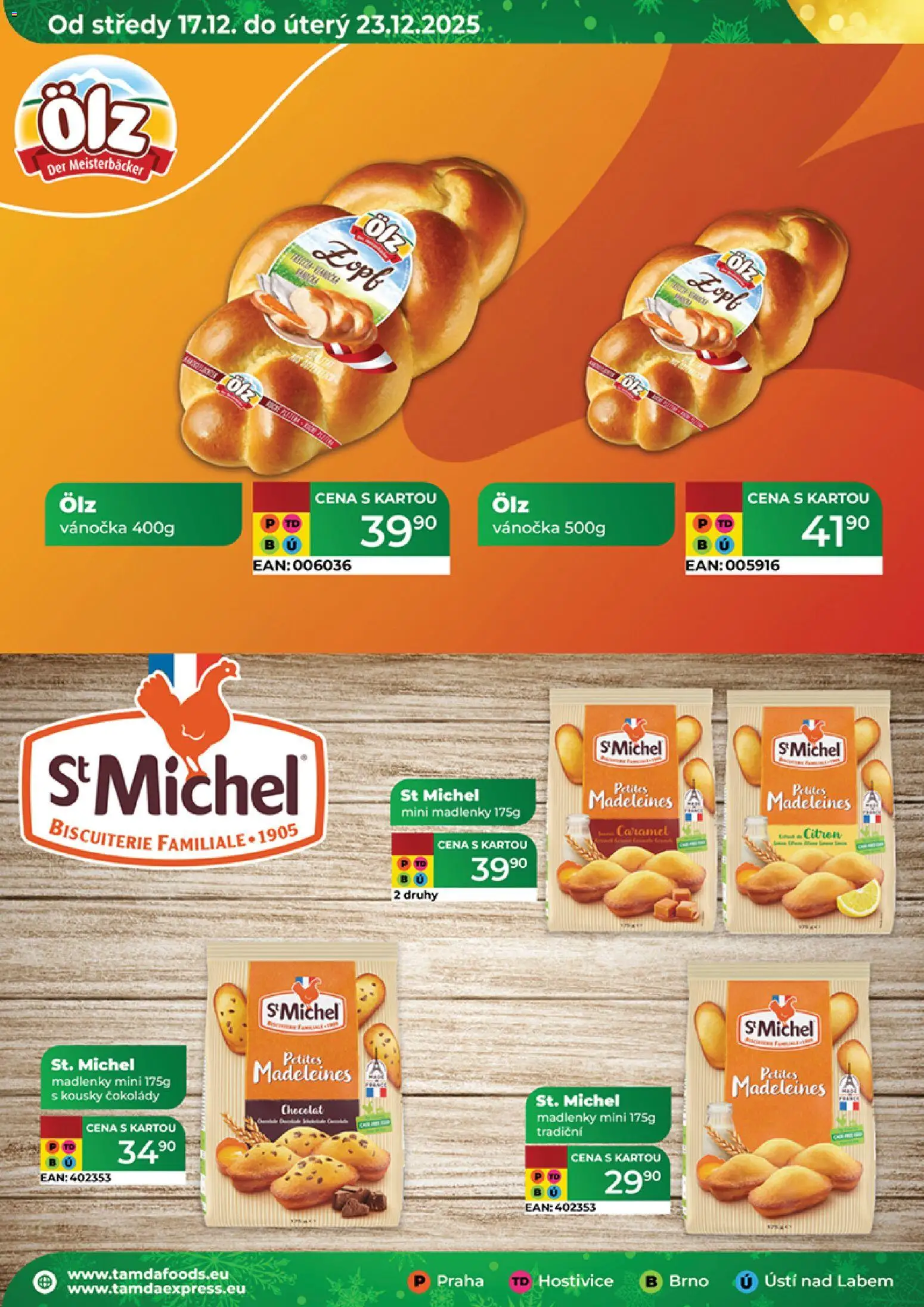Tamda Foods leták od 17.12.2025 | Strana: 30 | Produkty: Vánočka