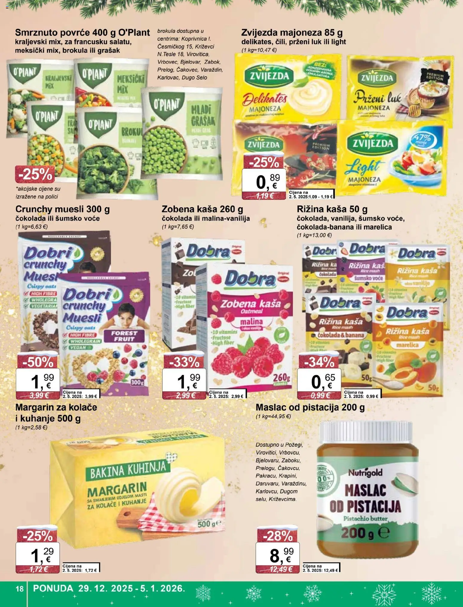 KTC katalog | vrijedi od 29.12.2025 | Stranica: 18 | Proizvodi: Čokolada, Luk, Majoneza, Kuhinja