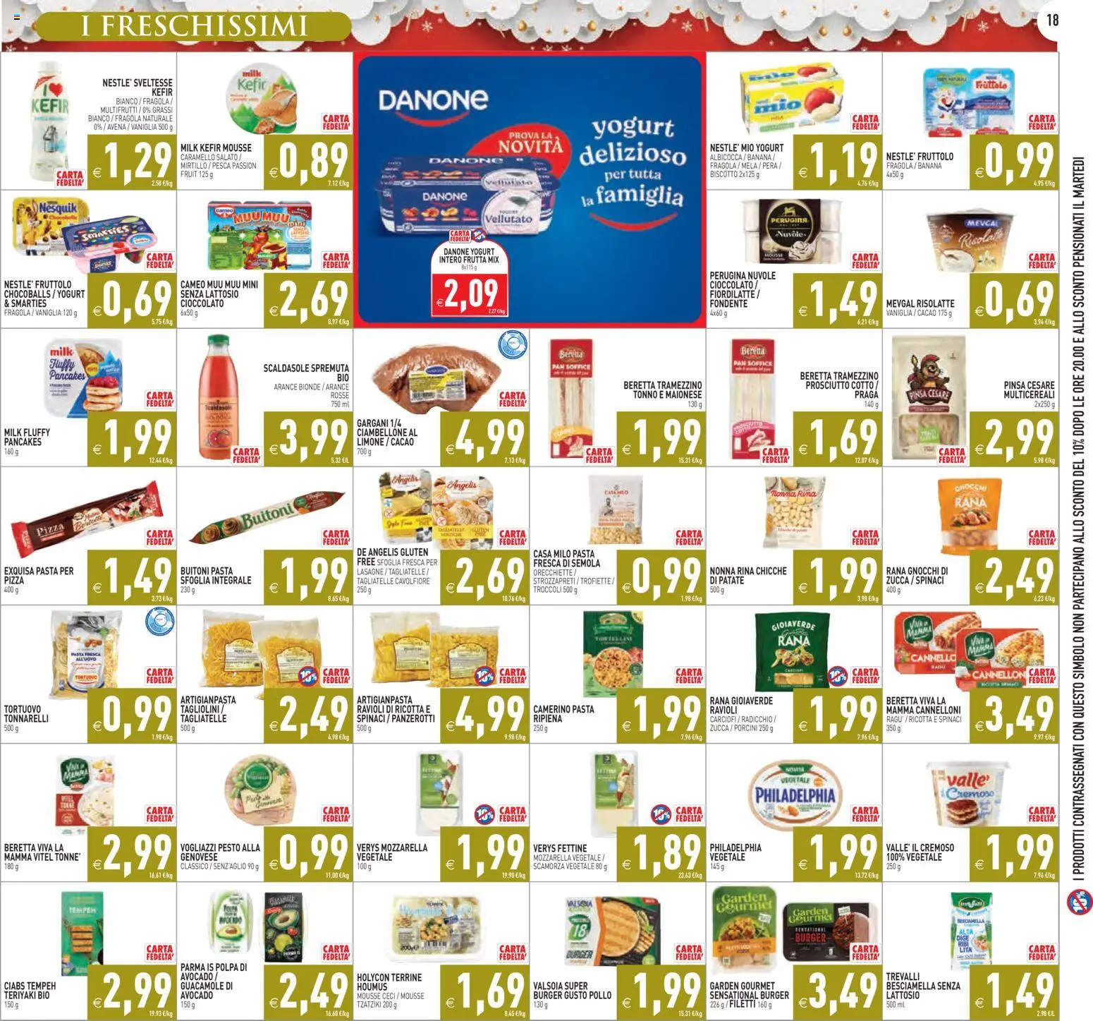 Volantino PIM Supermercati del 06.12.2025 | Pagina: 18 | Prodotti: Avocado, Pera, Panzerotti, Gnocchi