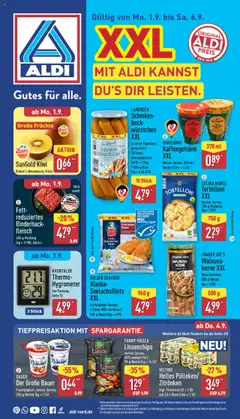 Aldi Prospekt 	 gültig ab dem 01.09.2025