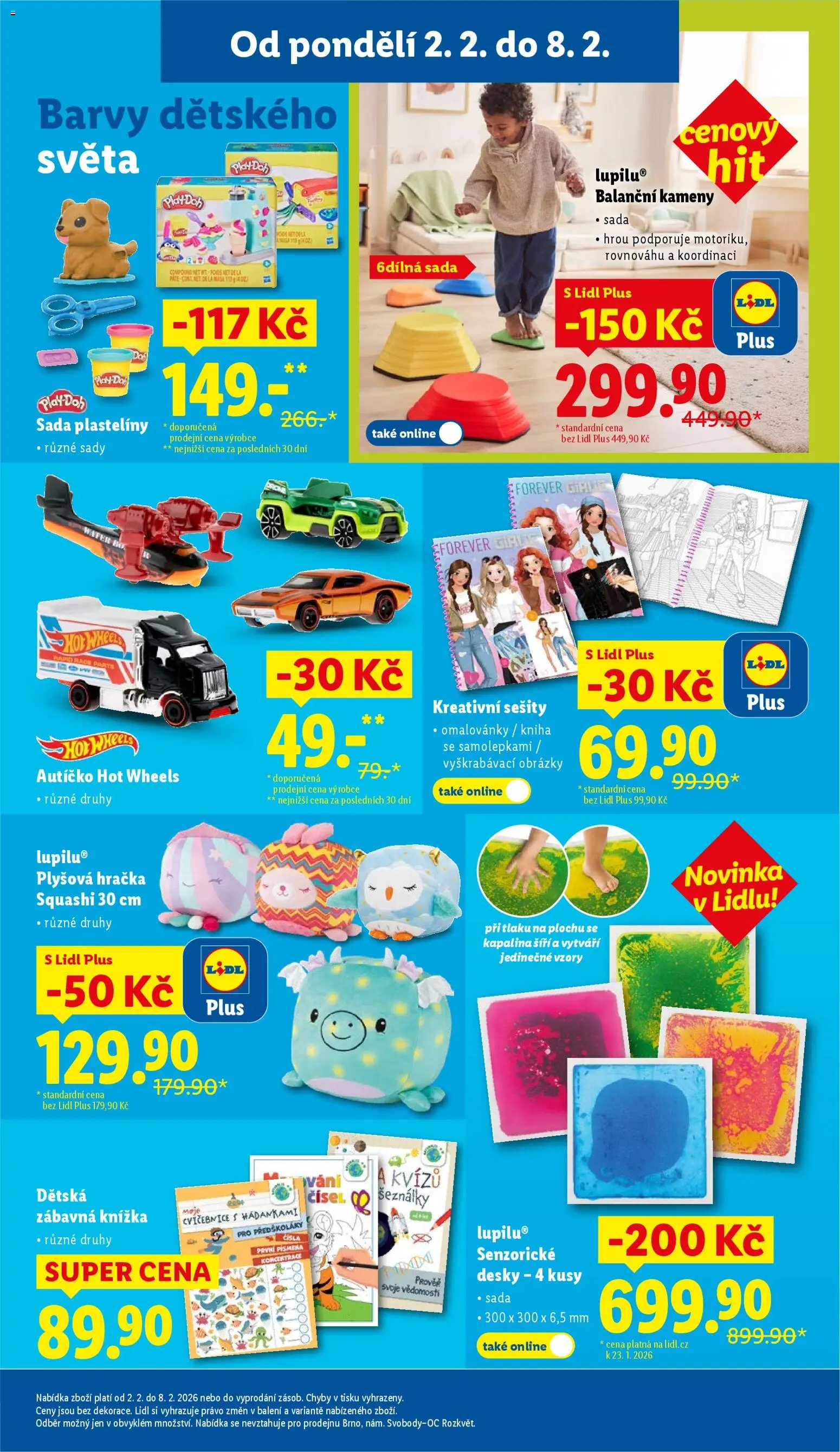 Lidl leták - Spotřební zboží od 02.02.2026 | Strana: 17 | Produkty: Play-Doh, Sešity, Knížka, Desky