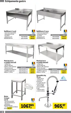 Metro catalog - Soluții Nealimentare pentru HoReCa – valabil de la 01.07.2025 | Pagină: 10 | Produse: Inel, Masă, Duș, Apă
