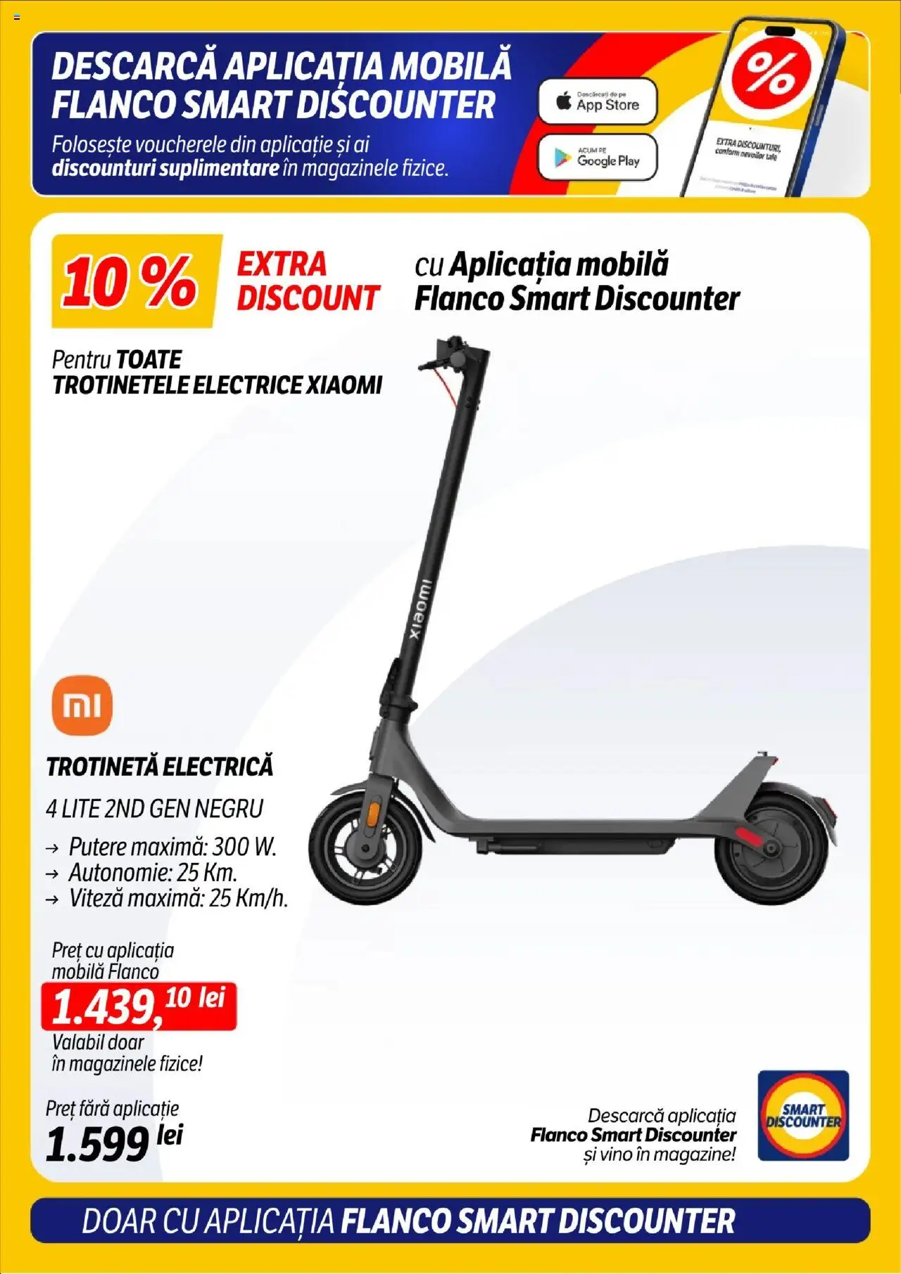 Catalog Flanco – valabil de la 21.08.2025 | Pagină: 5 | Produse: Trotinetă electrică, Trotinetă
