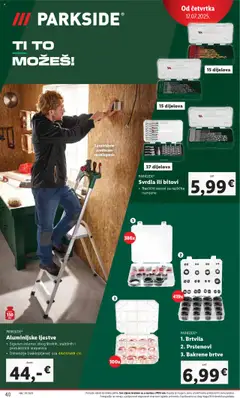 Lidl katalog | vrijedi od 14.07.2025 | Stranica: 40