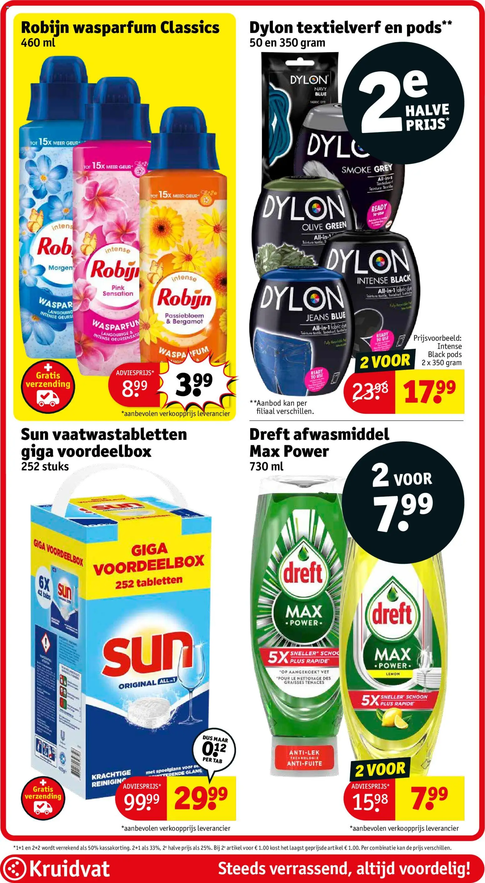 {H1} | Pagina: 87 | Producten: Robijn, Kan, Afwasmiddel, Geur