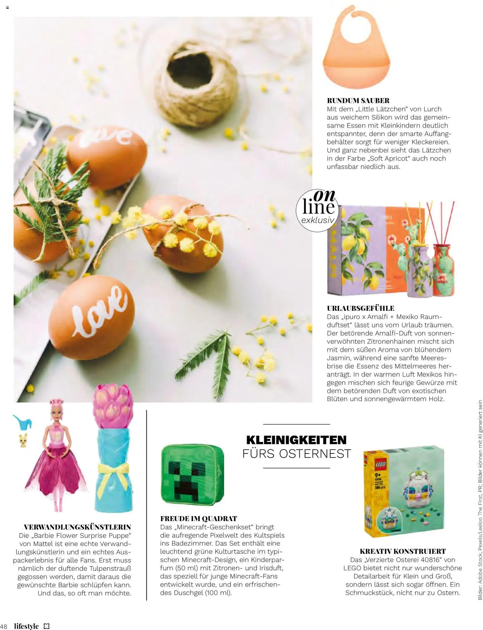 Müller Magazine Lifestyle 2/26 gültig ab 01.03.2026 | Seite: 48 | Produkte: Gewürze, Duft, Duschgel