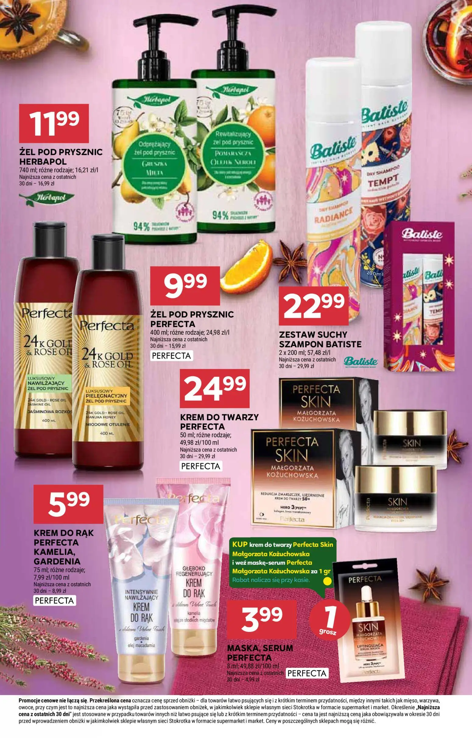 Stokrotka Gazetka od 11.12.2025 | Strona: 50 | Produkty: Prysznic, Olej, Szampon, Żel pod prysznic
