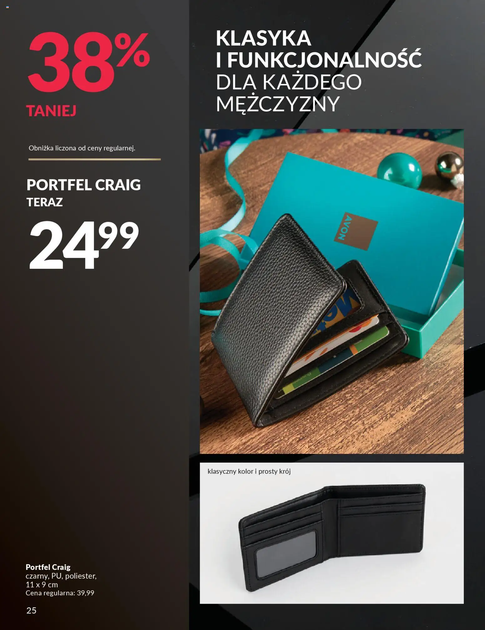 Avon Black Friday od 13.11.2025 | Strona: 25 | Produkty: Portfel