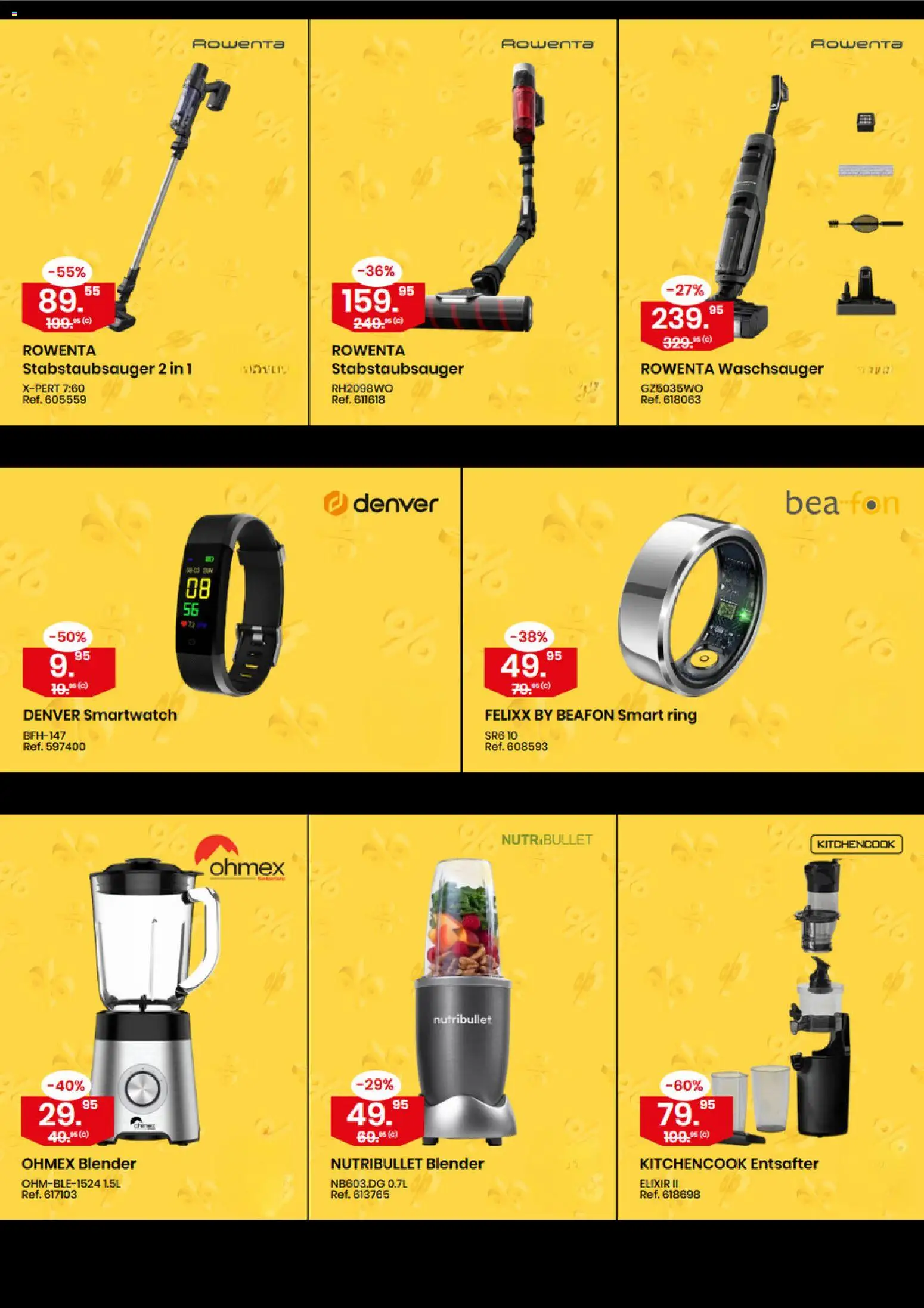 Conforama - Black Friday – gültig ab 20.11.2025 | Seite: 5 | Produkte: Entsafter, Smartwatch