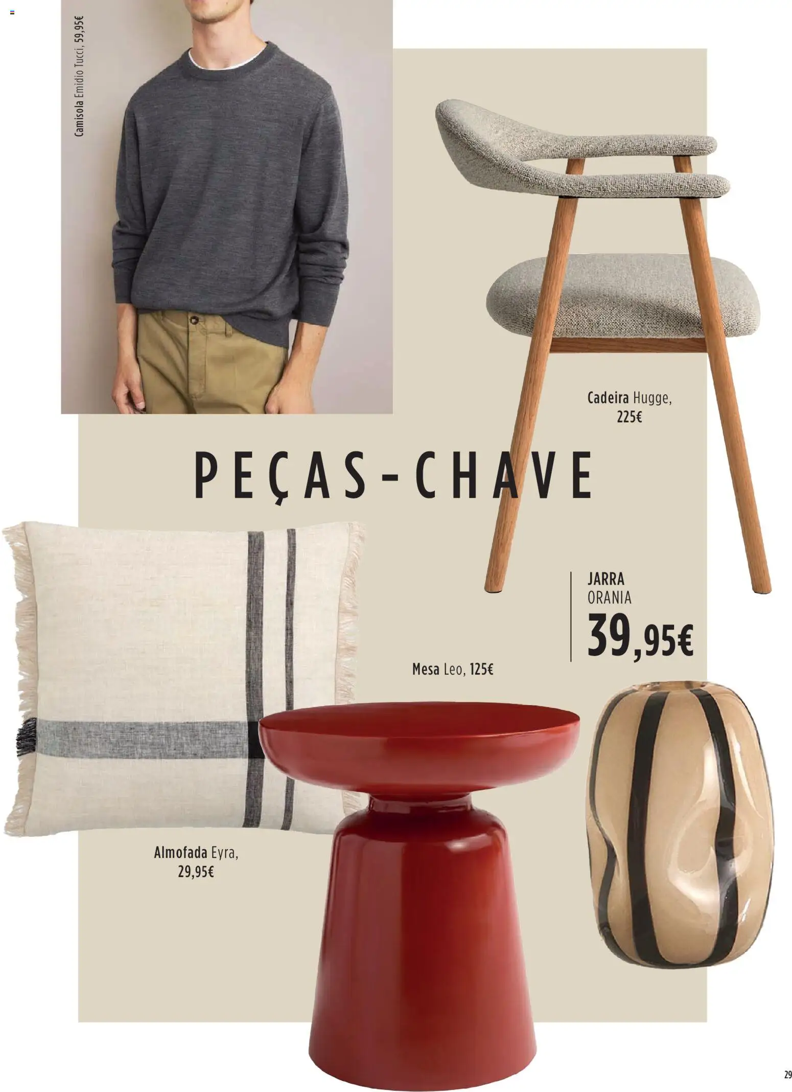 El Corte Ingles Decora │ válido de 23.10.2025 | Página: 29 | Produtos: Jarra, Almofada, Mesa, Camisola