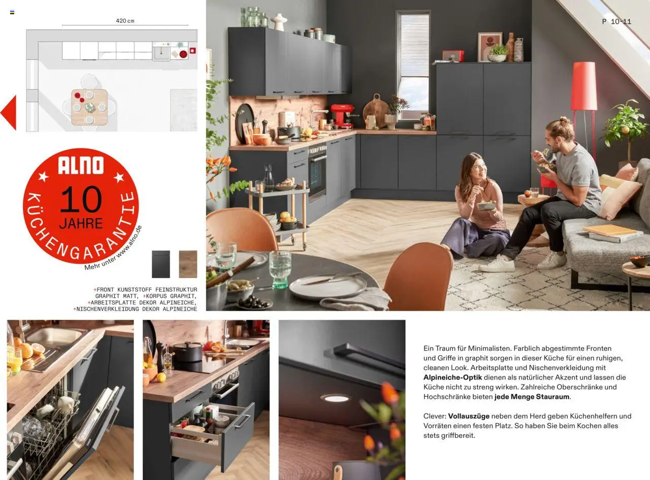 Höffner Alno – gültig ab 22.09.2025 | Seite: 11 | Produkte: Herd, Küche