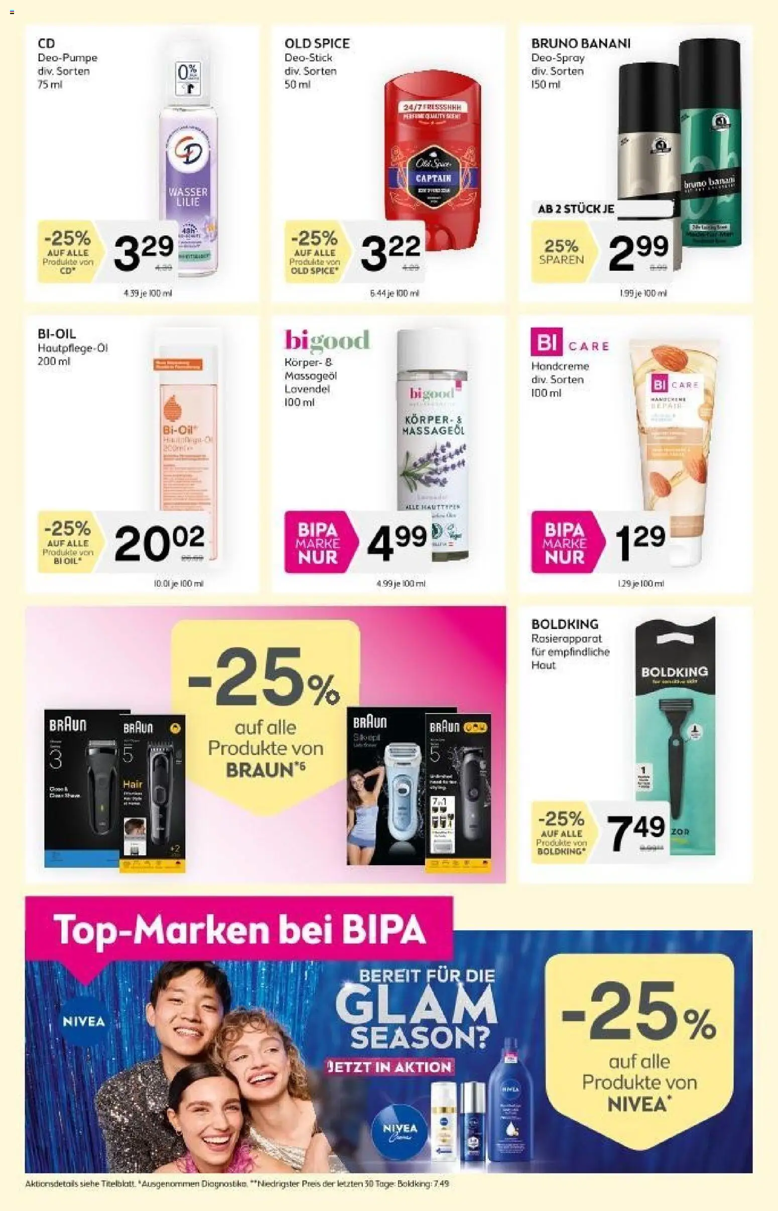 Bipa Flugblatt gültig ab 23.10.2025 | Seite: 8 | Produkte: Wasser